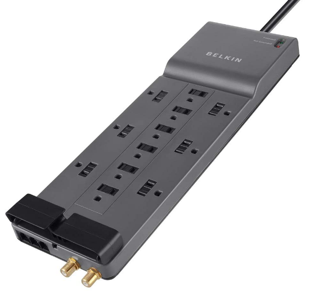 12-outlet Power Strip Review (Belkin Surge Protector w/8ft Cord)