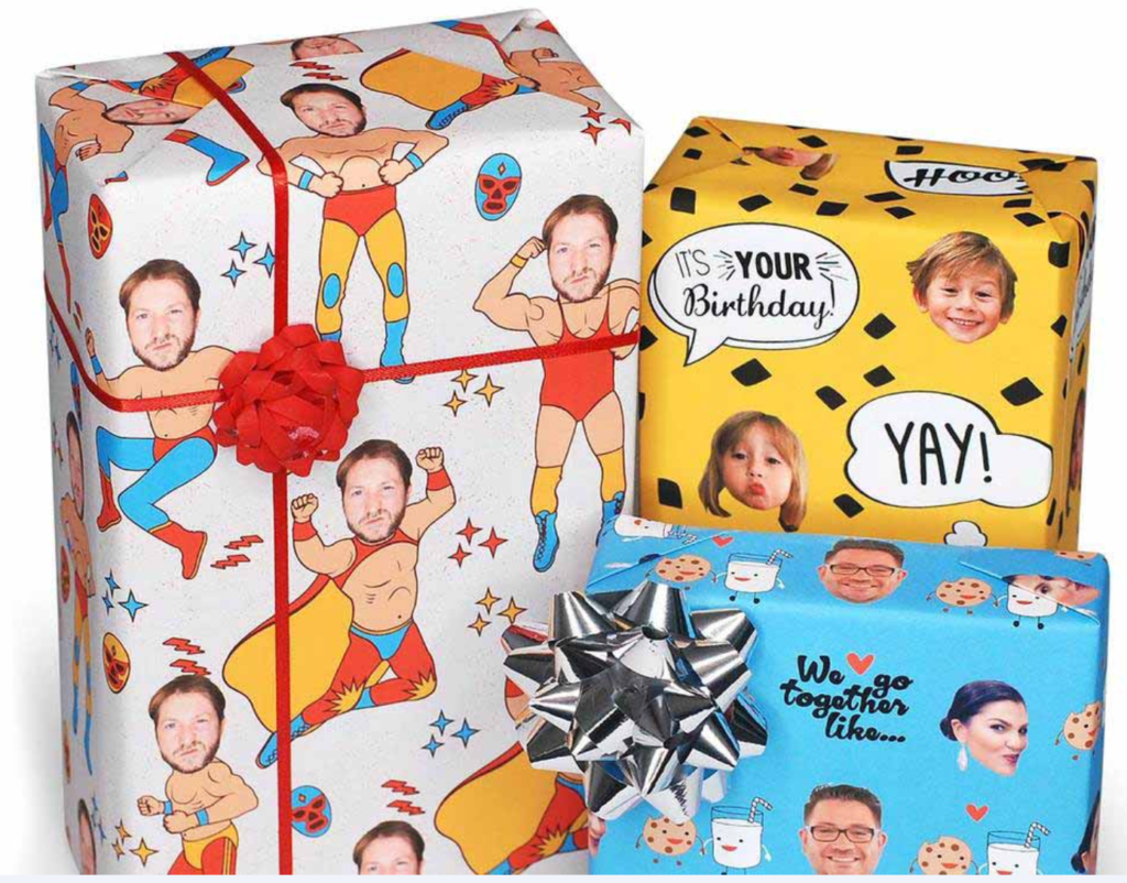 GIFT WRAP MY FACE