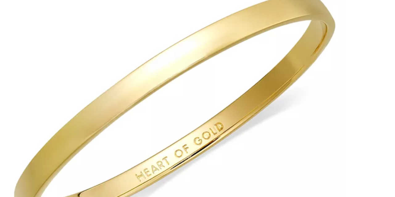 Kate Spade New York Idiom Bangles 2 Heart of Gold Review