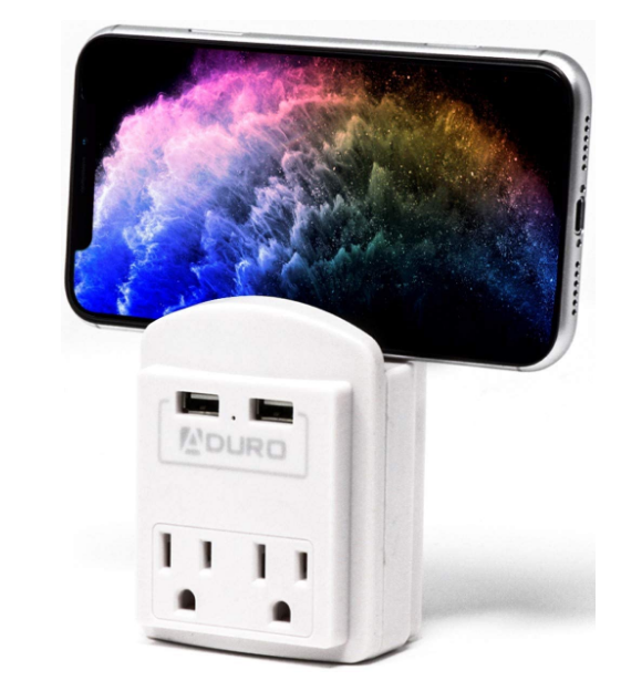 Aduro Mini Multiple Outlet Wall Plug with Dual USB Ports Review