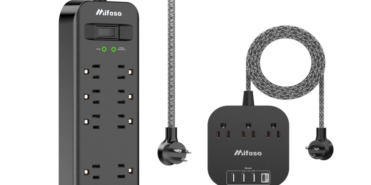 Mifaso 8 Power Strip Surge Protector with 3 USB Ports Review