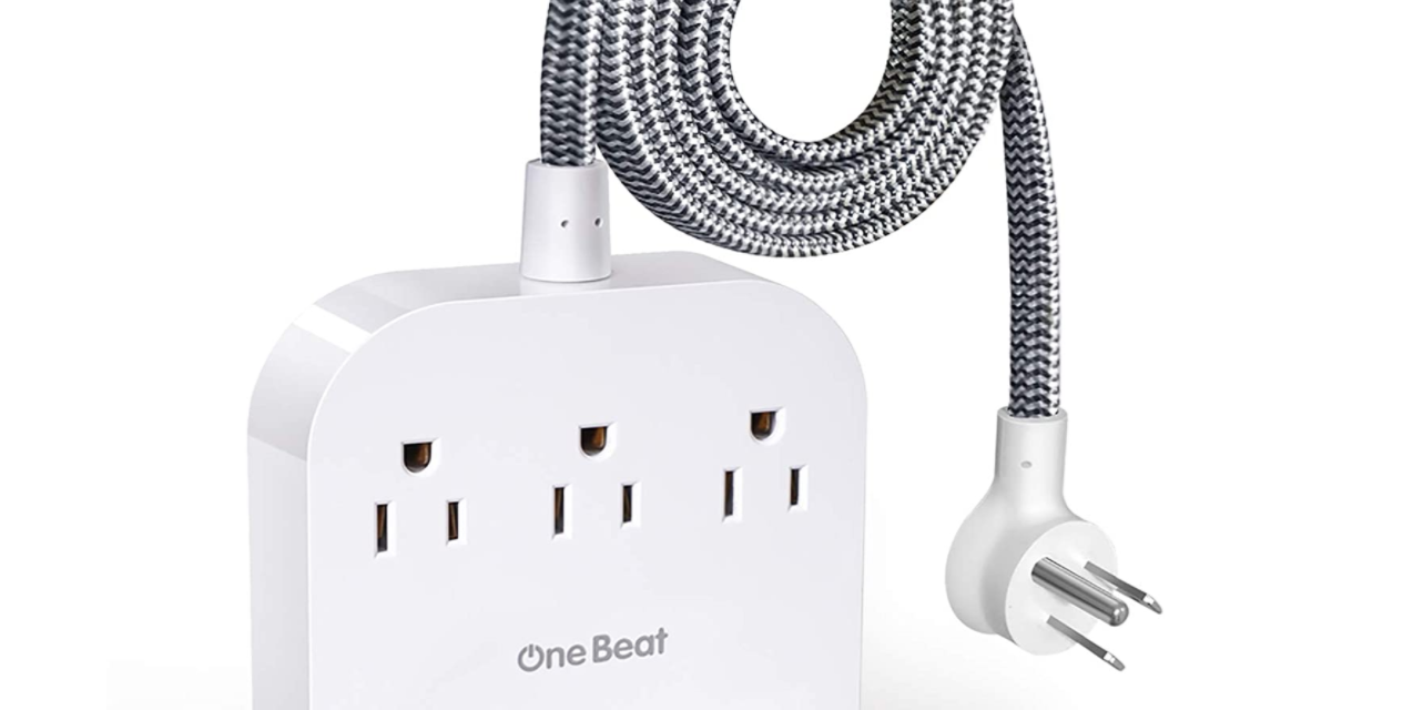 One Beat Power Strip with USB C, 3 Outlets 4 USB Ports Review