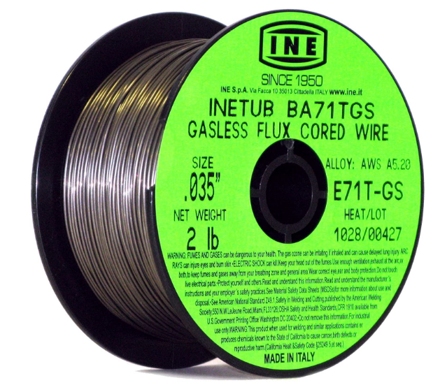 INETUB BA71TGS .035-Inch on 2-Pound Flux Cored Welding Wire Review