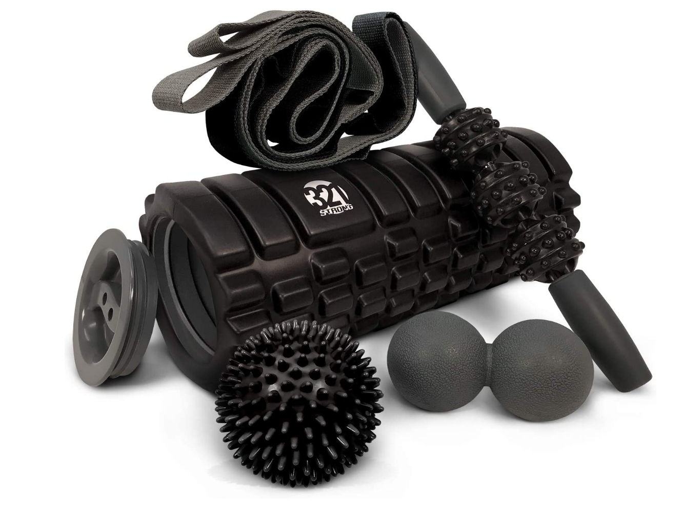 321 STRONG 5 in 1 Foam Roller Set Includes Massage Roller Review