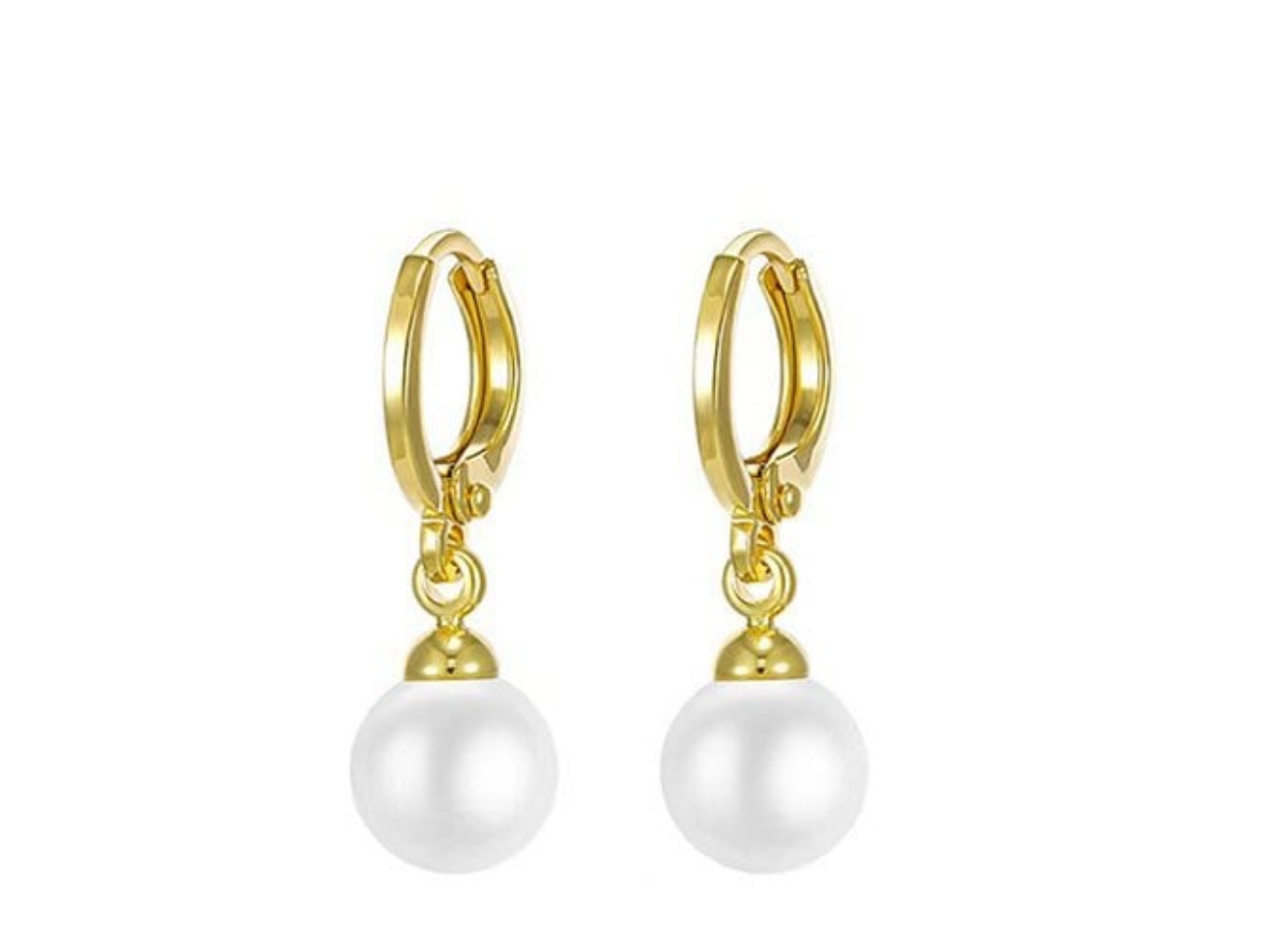 Faux Pearl Pendant Plated Drop Earrings (An In-depth Review)