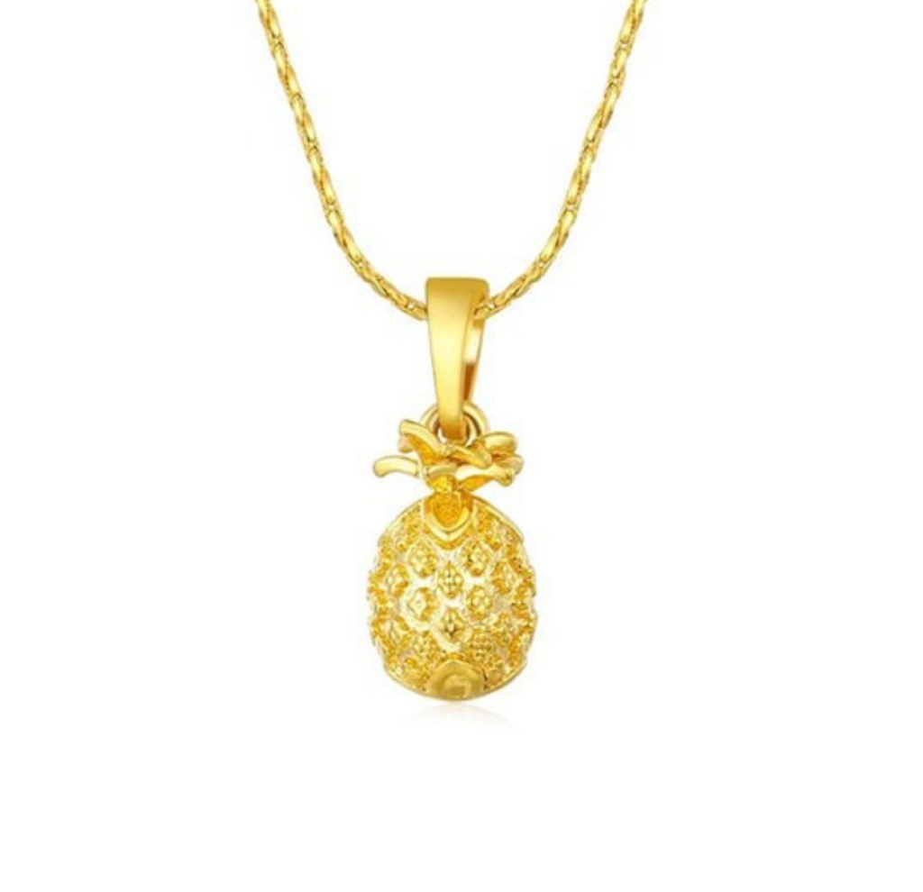 pineapple necklace