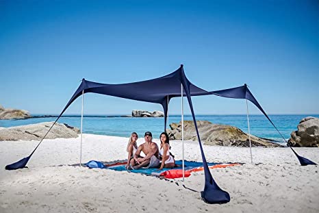 SUN NINJA Pop Up Beach Tent